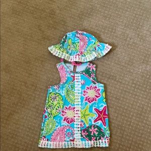 Dress and Sun Hat